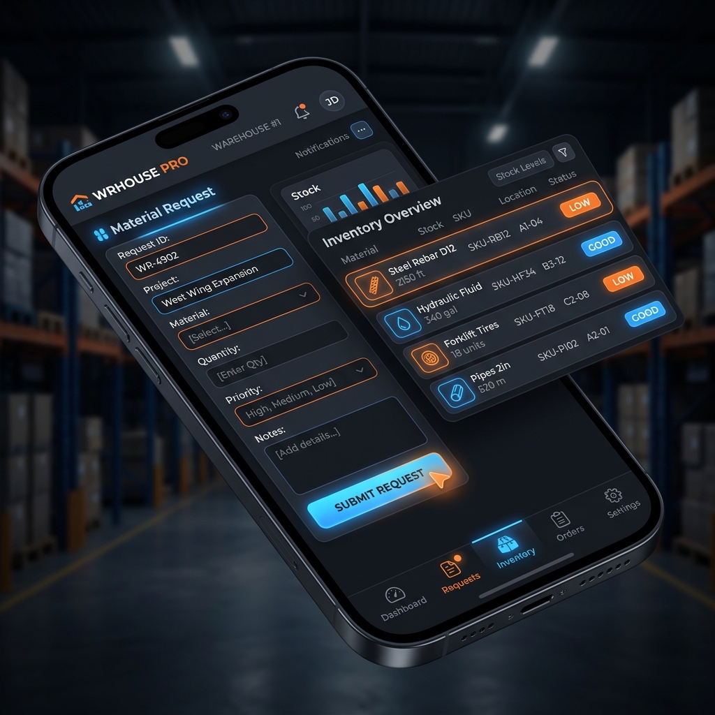 App Móvil - Solicitud de Materiales